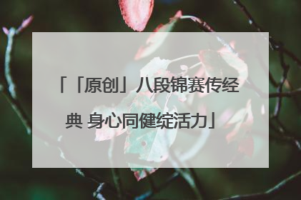 「原创」八段锦赛传经典 身心同健绽活力