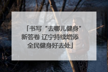 书写“去哪儿健身”新答卷 辽宁持续增添全民健身好去处
