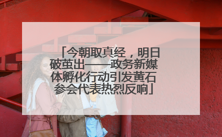 今朝取真经，明日破茧出——政务新媒体孵化行动引发黄石参会代表热烈反响