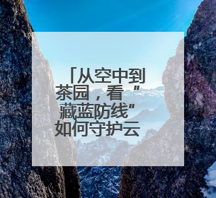 从空中到茶园，看“藏蓝防线”如何守护云雾茶香！