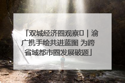 双城经济圈观察㊺｜渝广携手绘共进蓝图 为跨省域都市圈发展破题