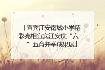 宜宾江安南城小学精彩亮相宜宾江安庆“六一”五育并举成果展