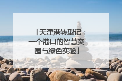 天津港转型记：一个港口的智慧突围与绿色实验