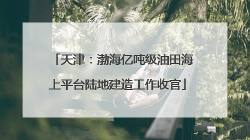 天津：渤海亿吨级油田海上平台陆地建造工作收官