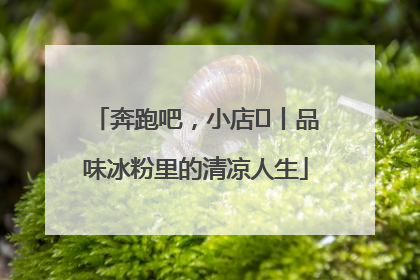 奔跑吧，小店㊴丨品味冰粉里的清凉人生