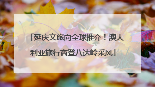 延庆文旅向全球推介！澳大利亚旅行商登八达岭采风