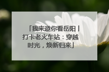 我来邀你看岳阳丨打卡老火车站：穿越时光，焕新归来