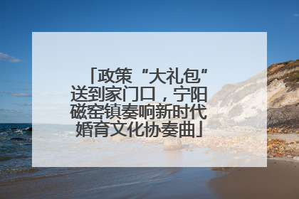 政策“大礼包”送到家门口，宁阳磁窑镇奏响新时代婚育文化协奏曲