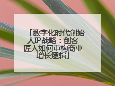 数字化时代创始人IP战略：创客匠人如何重构商业增长逻辑