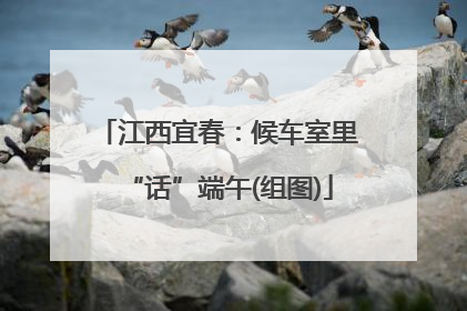江西宜春：候车室里“话”端午(组图)