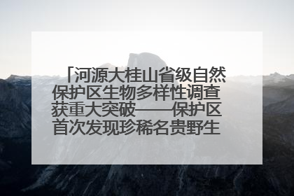 河源大桂山省级自然保护区生物多样性调查获重大突破——保护区首次发现珍稀名贵野生干巴菌与钝尾两头蛇