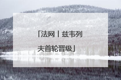 法网丨兹韦列夫首轮晋级