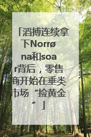 滔搏连续拿下Norrøna和soar背后，零售商开始在垂类市场“捡黄金”