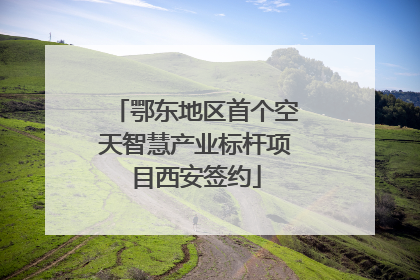 鄂东地区首个空天智慧产业标杆项目西安签约
