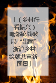 （乡村行·看振兴）毗邻统战破局“出圈” 浙沪乡村绘就共富新图景