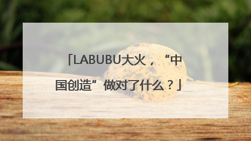 LABUBU大火，“中国创造”做对了什么？